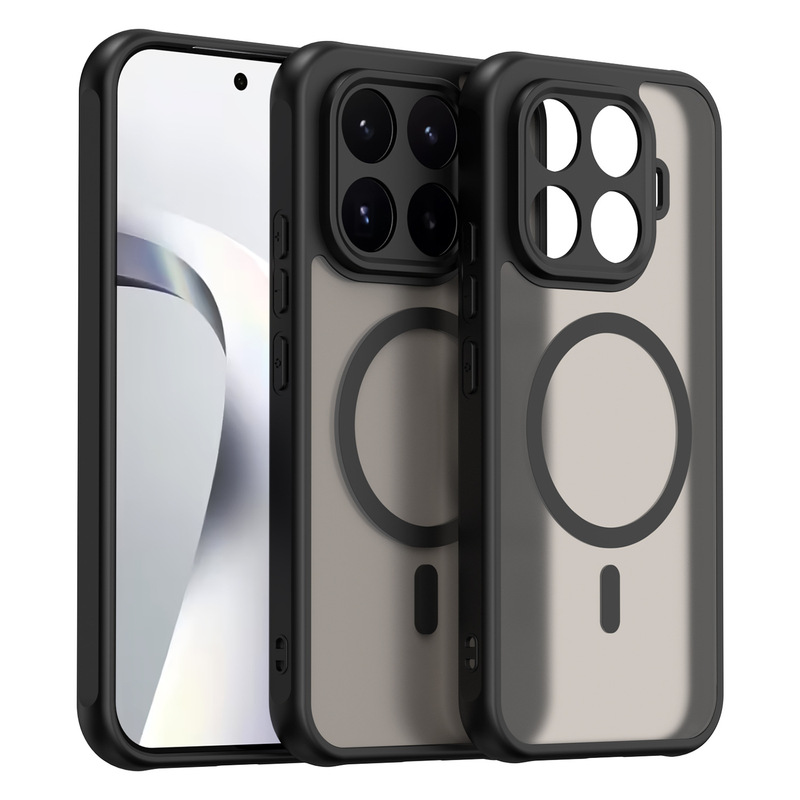Suitable for Xiaomi 17t Protective Case Mi17T Pro Phone Case, Thickened Full-Cover Protective Shield Pc+Tpu Matte Magnetic Attraction