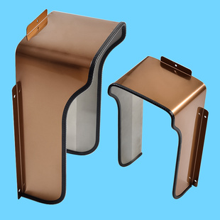 A18 face recognition access control waterproof cover outdoor doorbell rain cover stainless steel sunshade intercom host protection