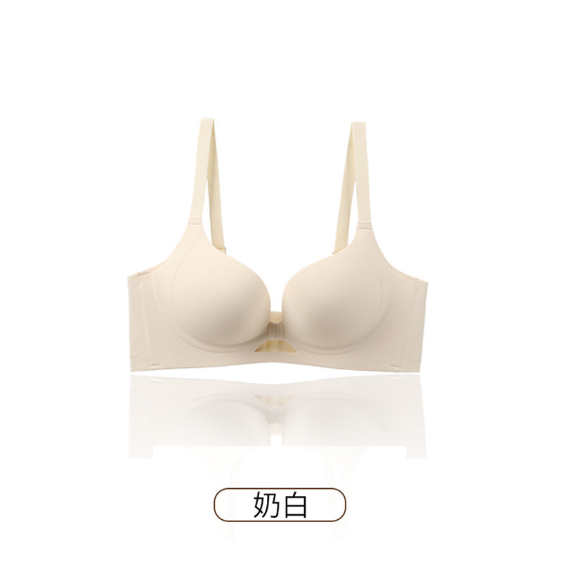 果冻无痕内衣女提拉防下垂收副乳聚拢小胸显大上托无痕调整文胸罩|undefined