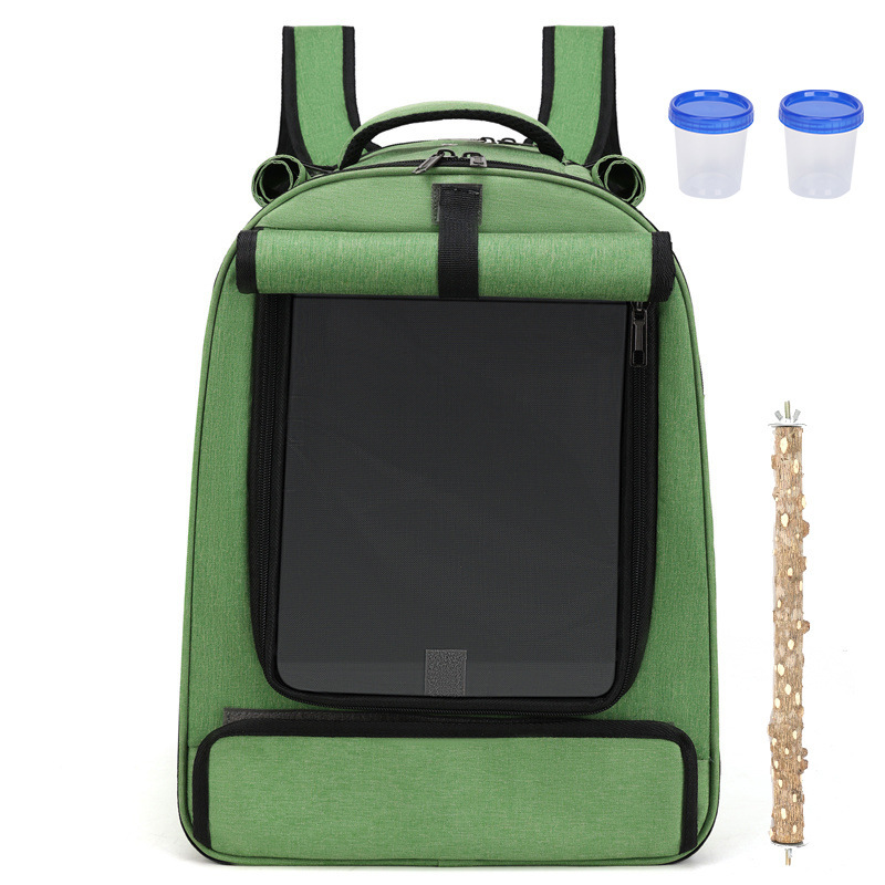 Mochila para Loros de Tela Oxford Transpirable para Aves image 8