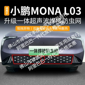 Xpeng MONA L03 üçün inteqrasiya olunmuş qaynaqlı avtomobil həşərat keçirməyən toru, ön barmaqlıq