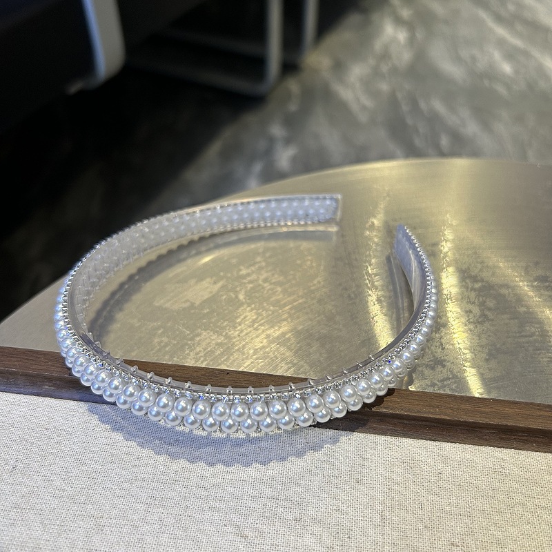 120g Weight Hair Band Hair Accessories Type 1 Piece Quantity Holiday, Daily Occasion Crystal Material Geometric Pattern All Seasons Season Women's Gender Vintage Style, Simple Style Style Vintage Style Simple Style Women's Geometric Crystal Hair Band 19