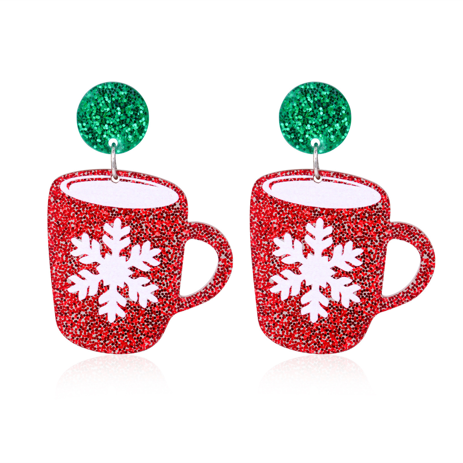 10g Weight Christmas Festival Women's Gender Cute Style Cute Drop Earrings 16