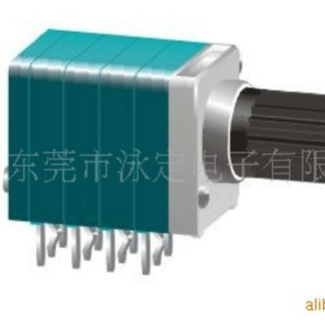 汽车功放电位器，音响电位器，四联电位器，塑封电位器