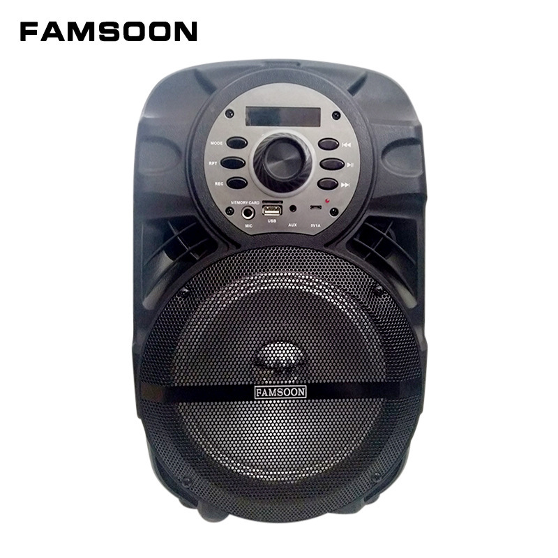 Factory direct supply square dance trolley sound outdoor karaoke performance Bluetooth speakers stall selling shouting speakers