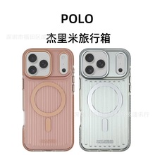 polo保罗杰里米行李箱iPhone17ProMax磁吸手机壳17Pro防摔简约潮