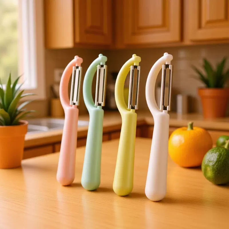 削皮水果刀多功能P型削皮器不锈钢削皮器土豆刨刀瓜刨 甘蔗刮皮刀