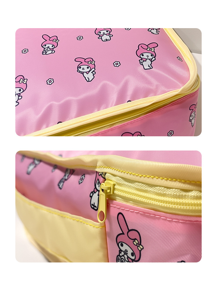 Bolsa de viaje Sanrio, bolsas de almacenamiento de artefactos de viaje, bolsas de almacenamiento de equipaje, ropa interior, bolsas de embalaje