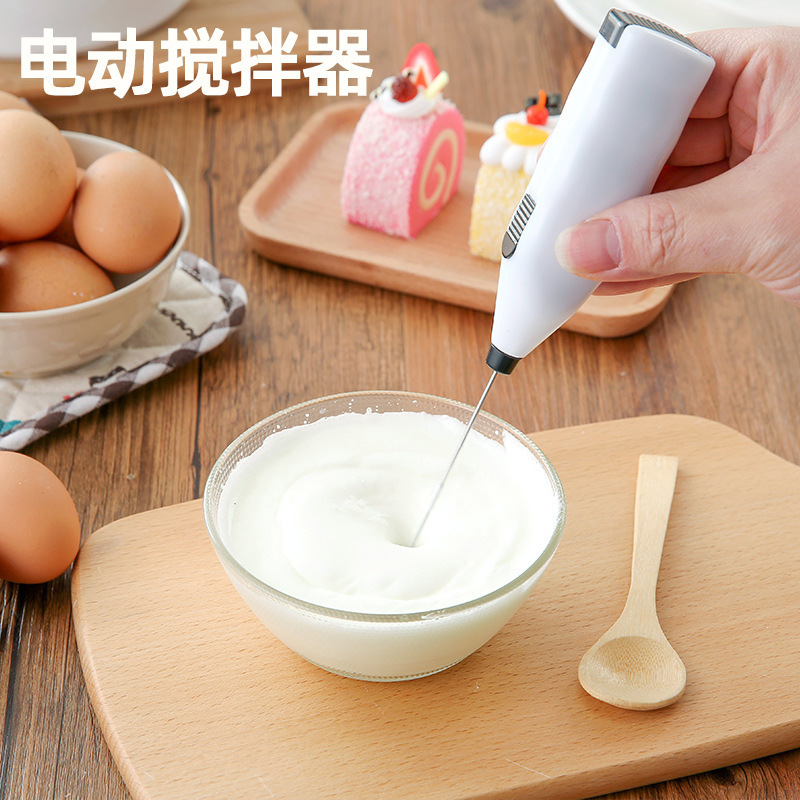 Electric Egg Beater, Milk Frother, Coffee Stirring Stick, Fully Automatic Mixer, Mini Egg Beater, Cream Whipper