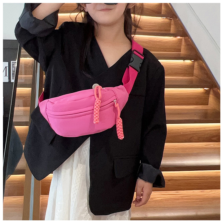 Andralyn Solid Color Minimalist Korean Casual Chest Bag for Spring and Summer New Trendy Instagram Single Shoulder Crossbody Outdoor Bag_voghion.com
