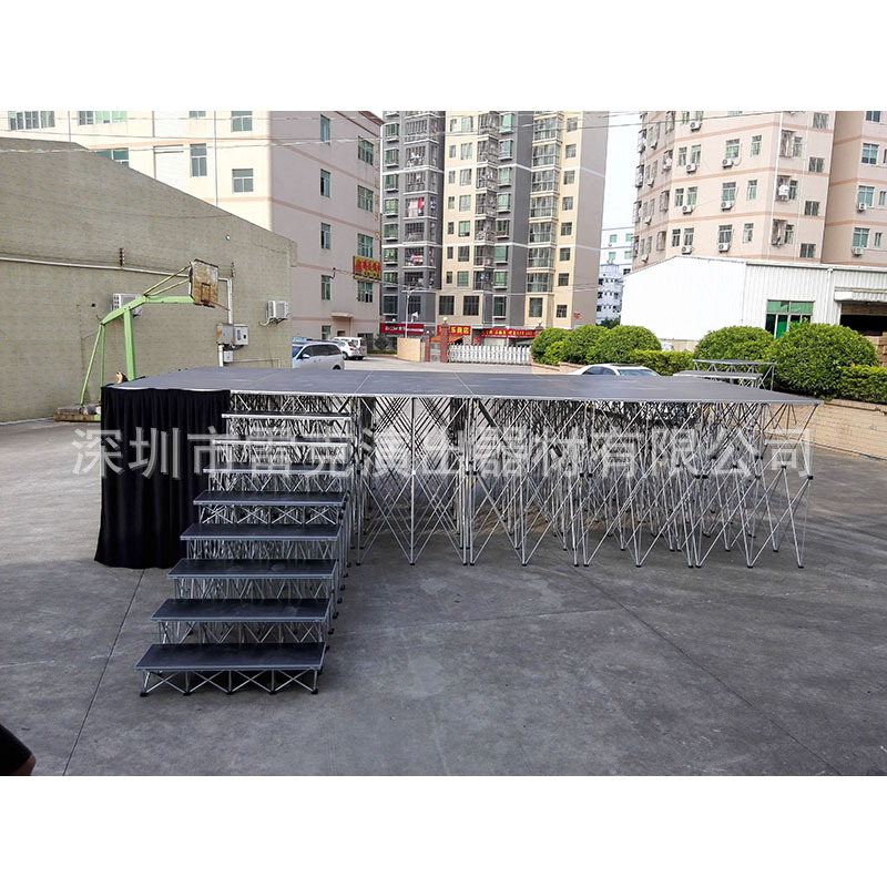 Live House Stage Non-Slip Movable Modular Stage Quick Setup Stage Music Splicing Telescopic