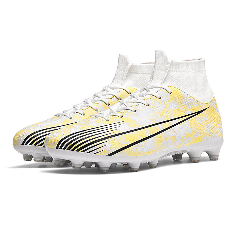 Zapatos de fútbol para hombres y mujeres de alto nivel de clavos de entrenamiento para adultos césped artificial ag clavos antideslizantes zapatos deportivos para niños