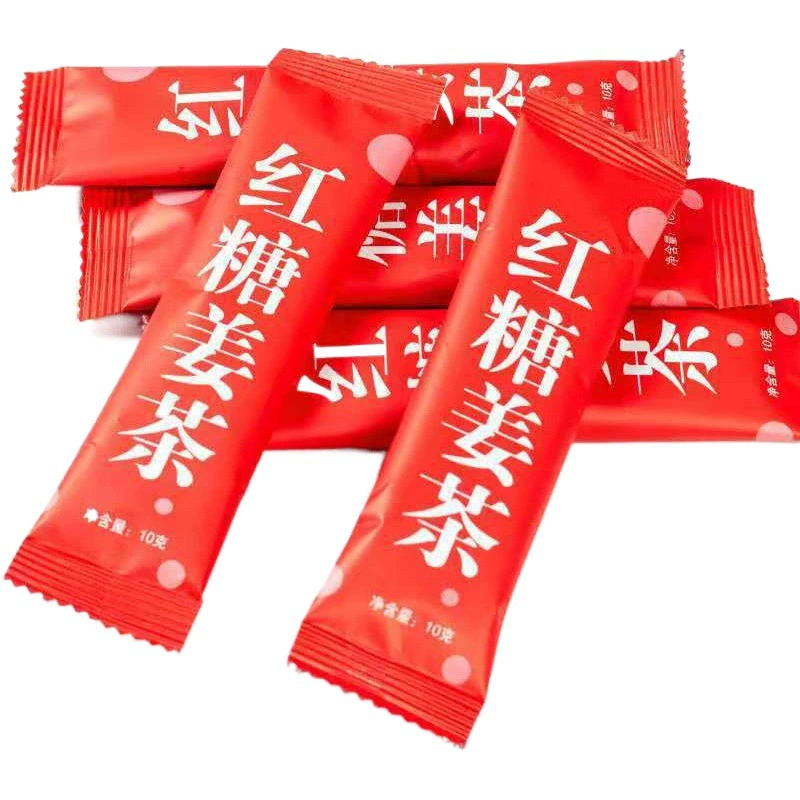 Коричневый сахар имбирный чай гранулы 10 г * пакет твердый напиток имбирный сок сахарный чай коричневый сахар Вода имбирный суп один кусок Быстрая доставка