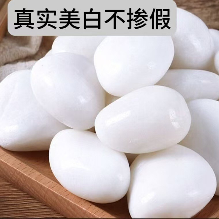 Premium Hand-Selected White Pebbles, Polished White Pebbles, Courtyard Rain Flower Stones, Raw Stones, Natural Landscaping Paving Premium Hand-Selected White Pebbles, Polished White Pebbles, Courtyard Rain Flower Stones, Raw Stones, Natural Landscaping Paving