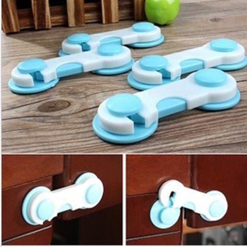 Dudu Bear Children's Safety Multi-Function Baby Safety Lock, Anti-Pinch Drawer and Cabinet Door Hinge Safety Lock for Children