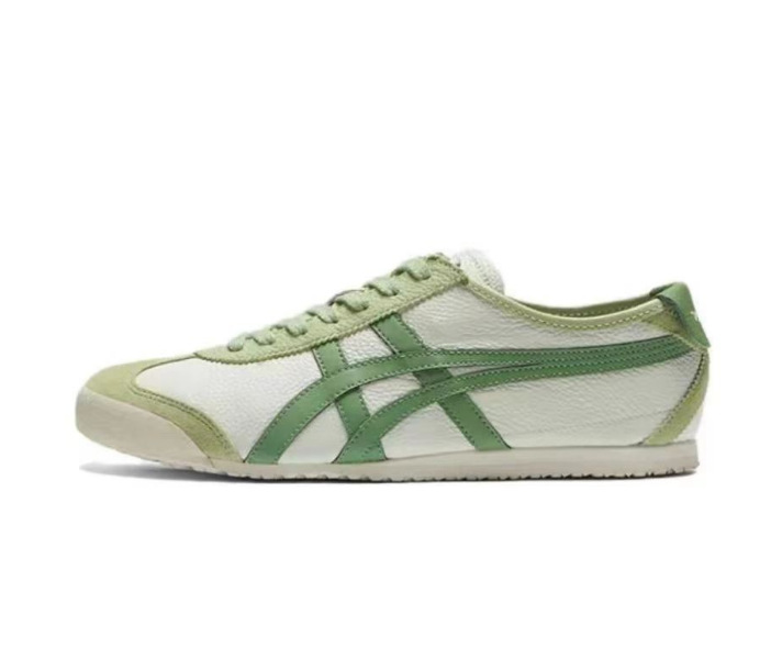 Onitsuka shoes-white light green (leather)