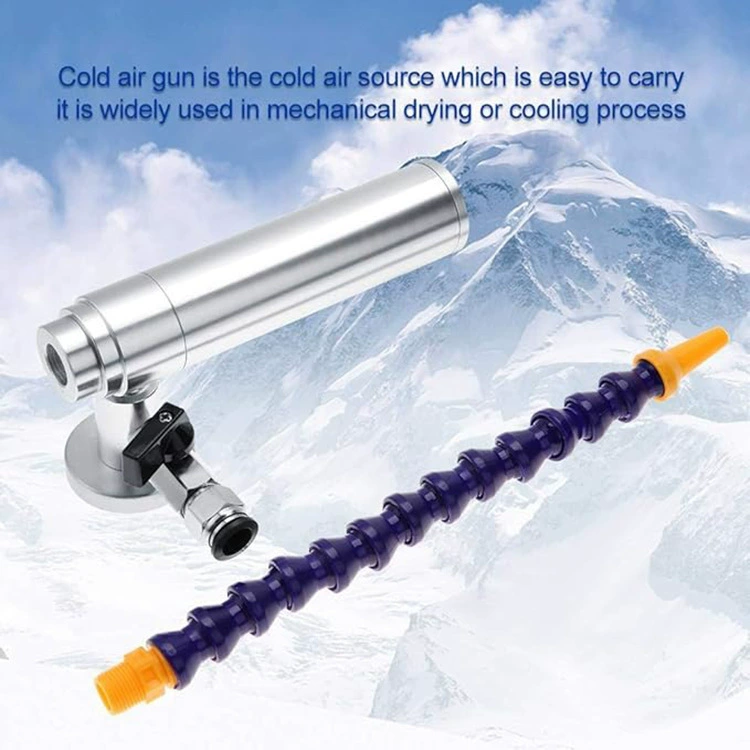 160 мм вихревая трубка холодного воздуха пистолет сжатого воздуха cold air gun пистолет холодного воздуха механической обработки сухой пистолет охлаждения