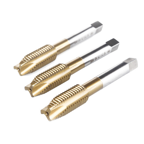 Zhongtian Machine Tap High Hardness Fully Ground Straight Slot Tap Titanium Coating Machine Tapping Hand M2-M12