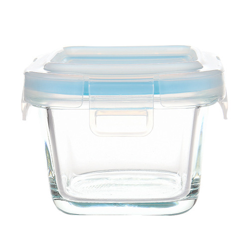 Baby and Toddler Food Storage Box Glass Preservation Box Mini Egg Steamer Seal Bowl Microwave Baby Rice Bowl Portable Snack Bowl