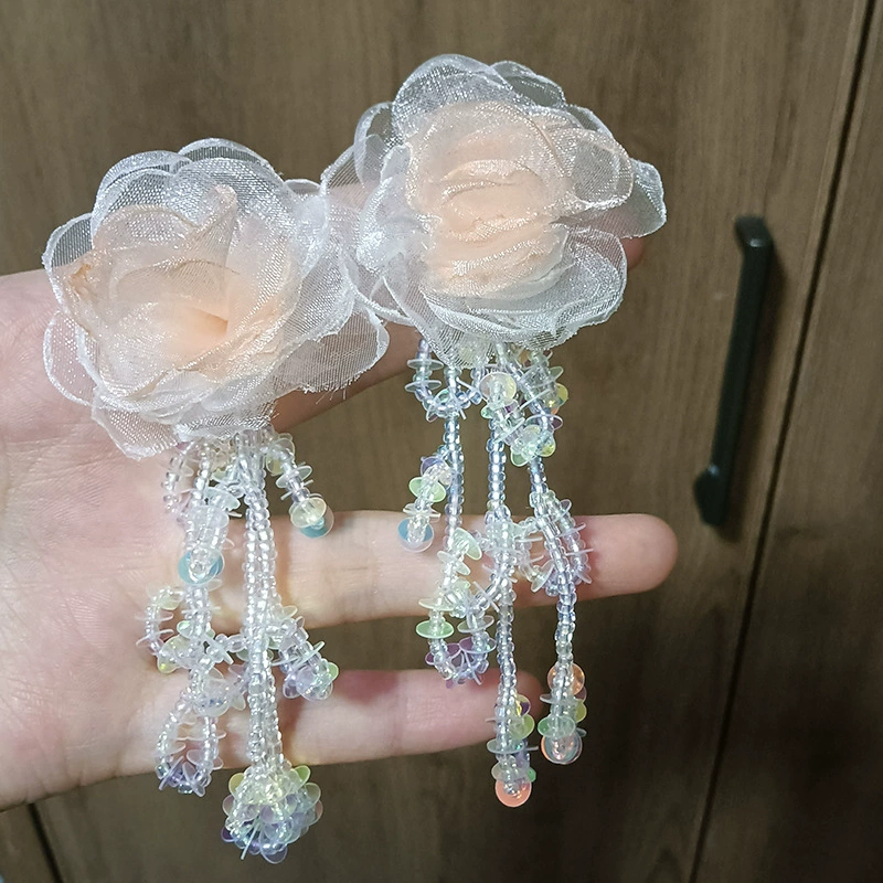 Серебряная игла, модные серьги, серебро 925 образец