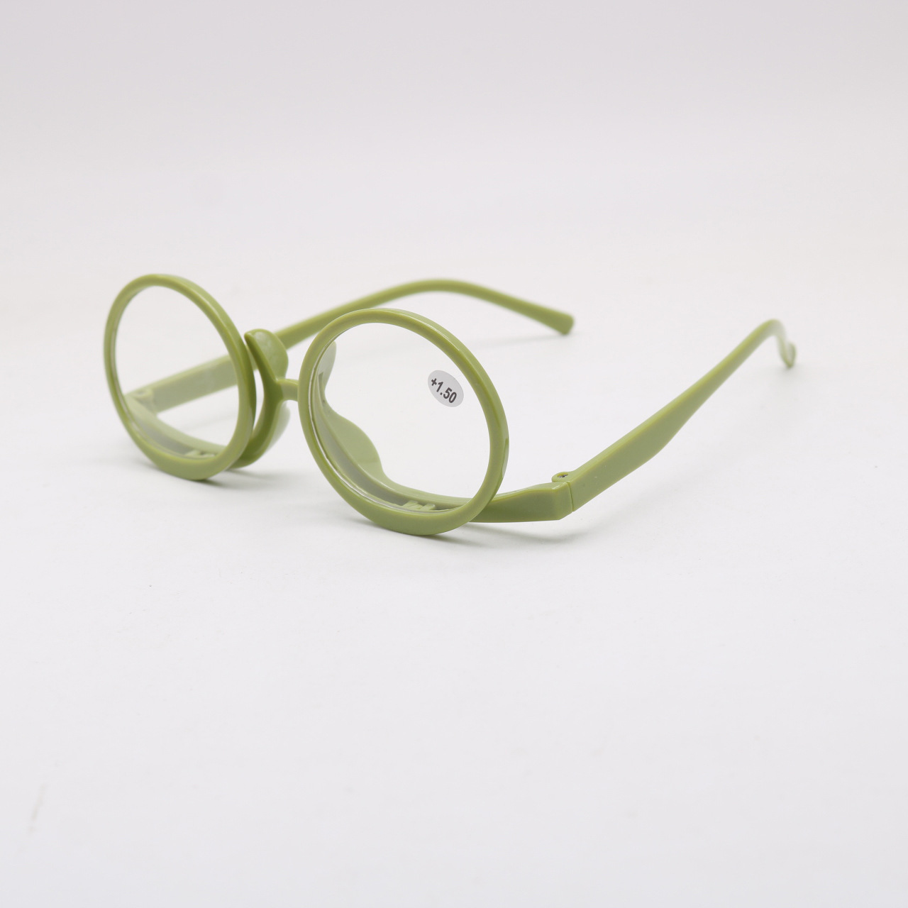 Double piece flip down + green