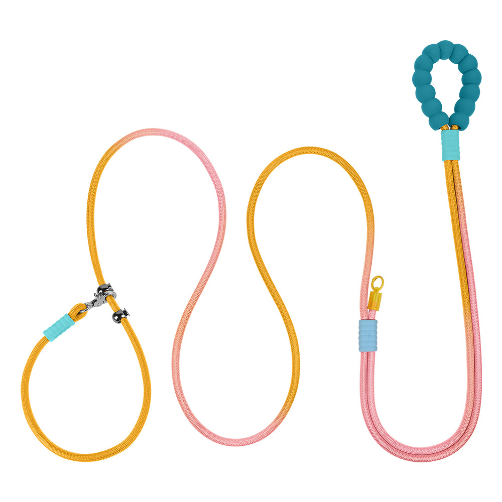 다채로운 노란색 분홍색