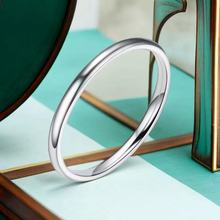 不锈钢钛钢戒指女批发小众高级感轻奢ins电镀不掉色圆圈钛钢指环