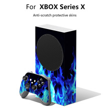 适用于微软Xbox Series S游戏机贴纸全包手柄保护贴 Xbox系列彩贴