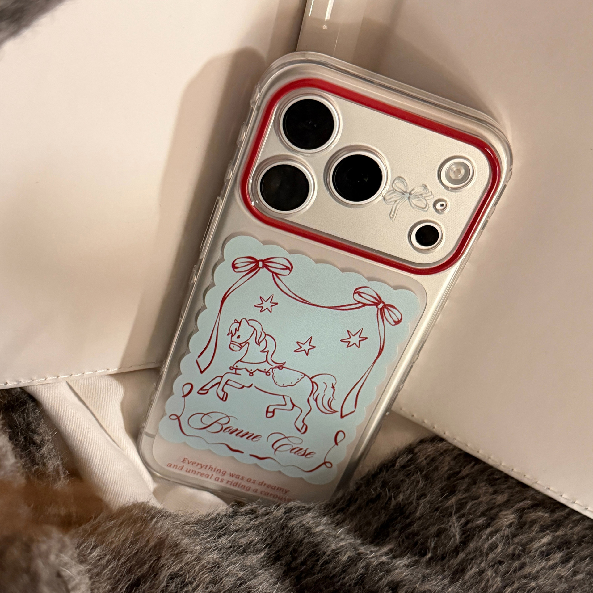 Transparent Cartoon Protective Phone Case For Iphone Series_voghion.com