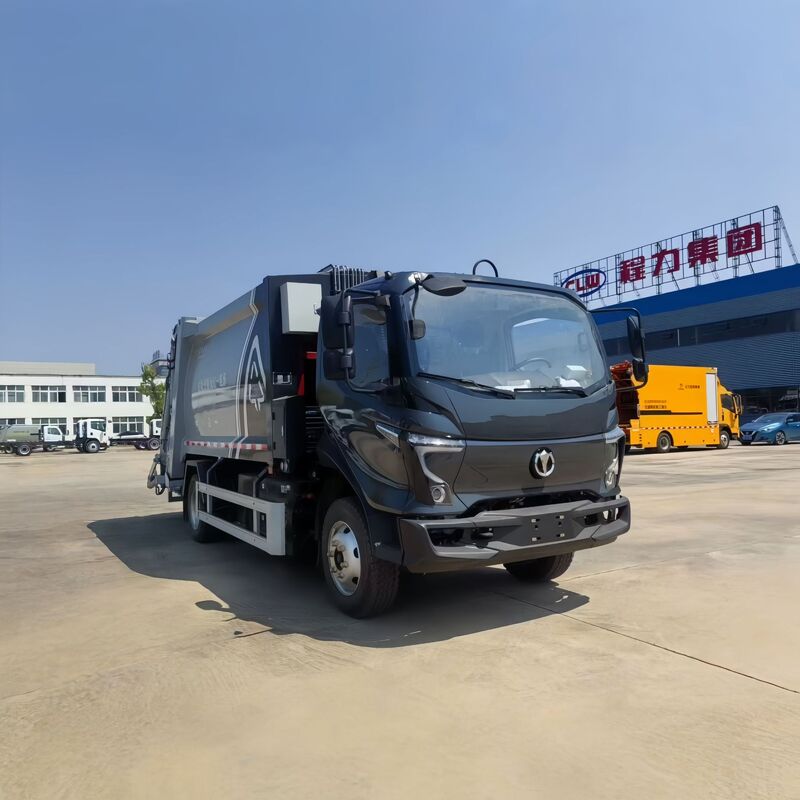 Large-Capacity Garbage Compression Semi-Trailer Heavy-Duty Garbage Removal and Transport Trailer for Municipal Landfills Large-Capacity Garbage Compression Semi-Trailer Heavy-Duty Garbage Removal and Transport Trailer for Municipal Landfills