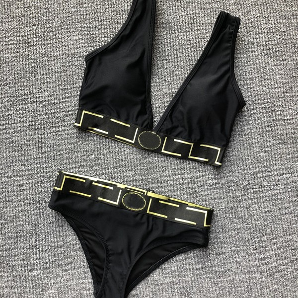 European and American Export Women's One-Piece Swimsuit Sexy Swimsuit Suit Lace-Up Bikini Multi-Color Swimsuit Bikini