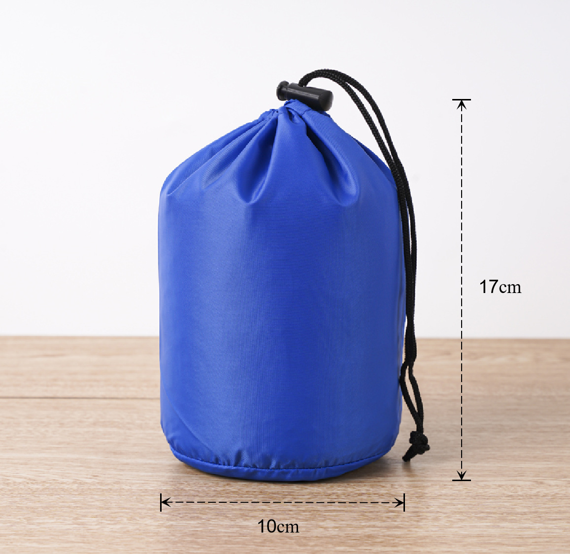 Bolsa de cuerda de nylon impermeable cilíndrica de plumón para ropa doméstica de poliéster bolsa de almacenamiento bolsa de embalaje bolsillo de paquete de contracción image 99