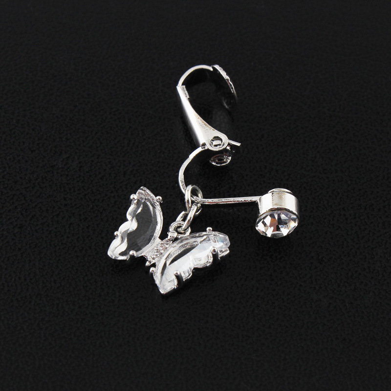 Piercing de nombril papillon avec cristal accessoire chic_voghion.com
