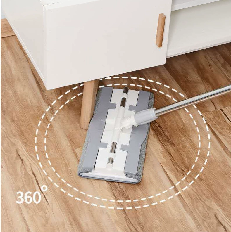 Большая плоская Швабра без рук Бытовая ленивая деревянная Швабра для влажного и сухого пола Швабра