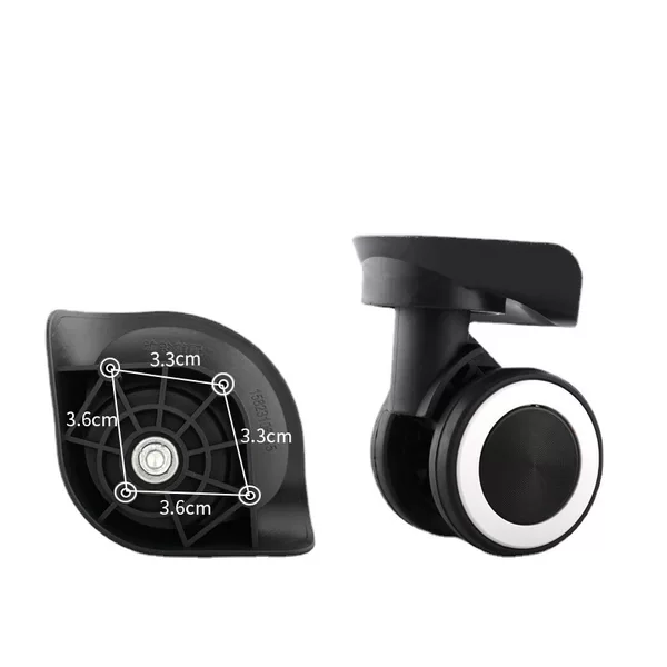 Replacement Wheels for Luggage, Wear-Resistant Universal Wheels, Travel Suitcase Wheels, Double Wheels for Trolley Cases