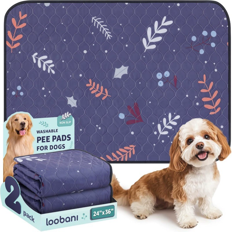 Многоразовый водонепроницаемый подгузник для собак, моющийся в машине, нескользящий, для приучения к туалету, трансграничная поставка.