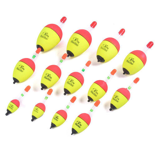 Luya float, foam float with thread in the middle, big belly float, Luya luminous rock fishing float, eva float, foreign trade cross-border