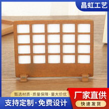 复古屏风迷你居家摆件 玩偶配饰装饰小素材 木质小摆件厂家定制