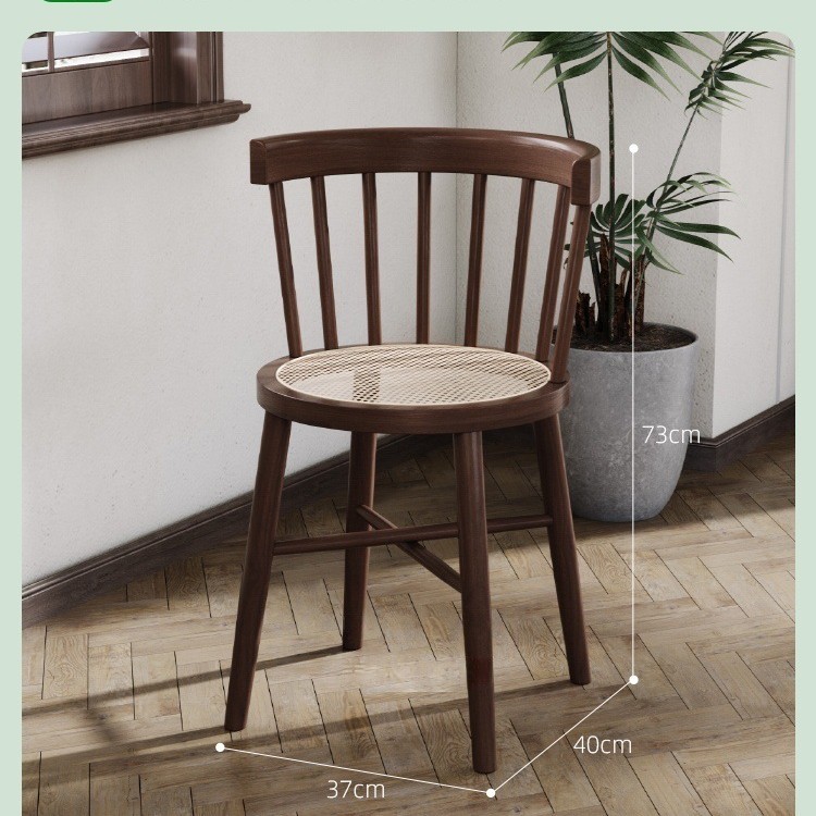 Mesa y silla de cafetería americana retro francesa panadería de comida ligera dulces tienda de azúcar y agua bistrona mesa de madera maciza image 69