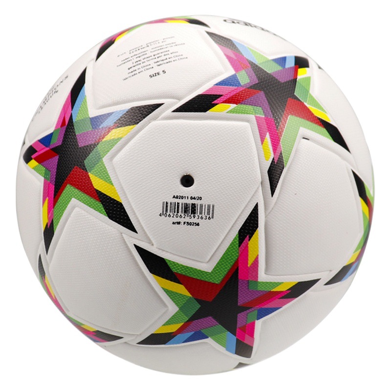 Estándar de fútbol de la UEFA Champions League N ° 5 N ° 4 N ° 3 entrenamiento de adultos de fútbol de la piel de la PU caliente partido De La Copa del Mundo de fútbol