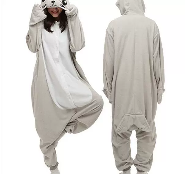 [Японская оригинальная версия Rilakkuma Kigurumi взрослый комбинезон пижама Мишка-падер]