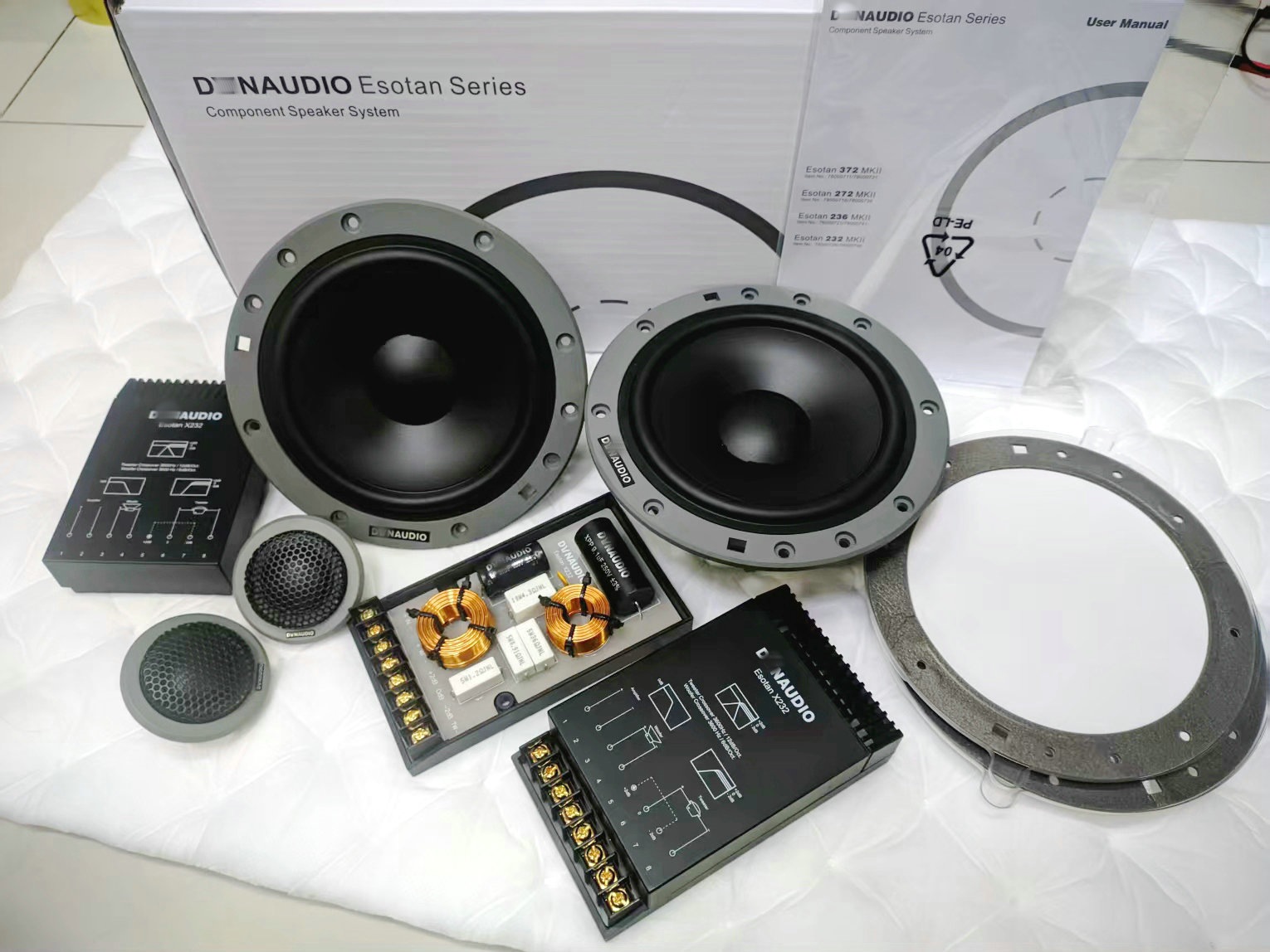 Danish Dynaudio ESOTAN 232 MKⅡ two-way tweeter and subwoofer upgrade modification kit