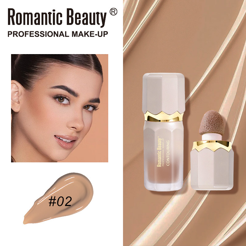 Líquido transfronterizo matte reparador de barras de mejora de brillo facial brillante blush natural sombra de nariz líquido reparador de color