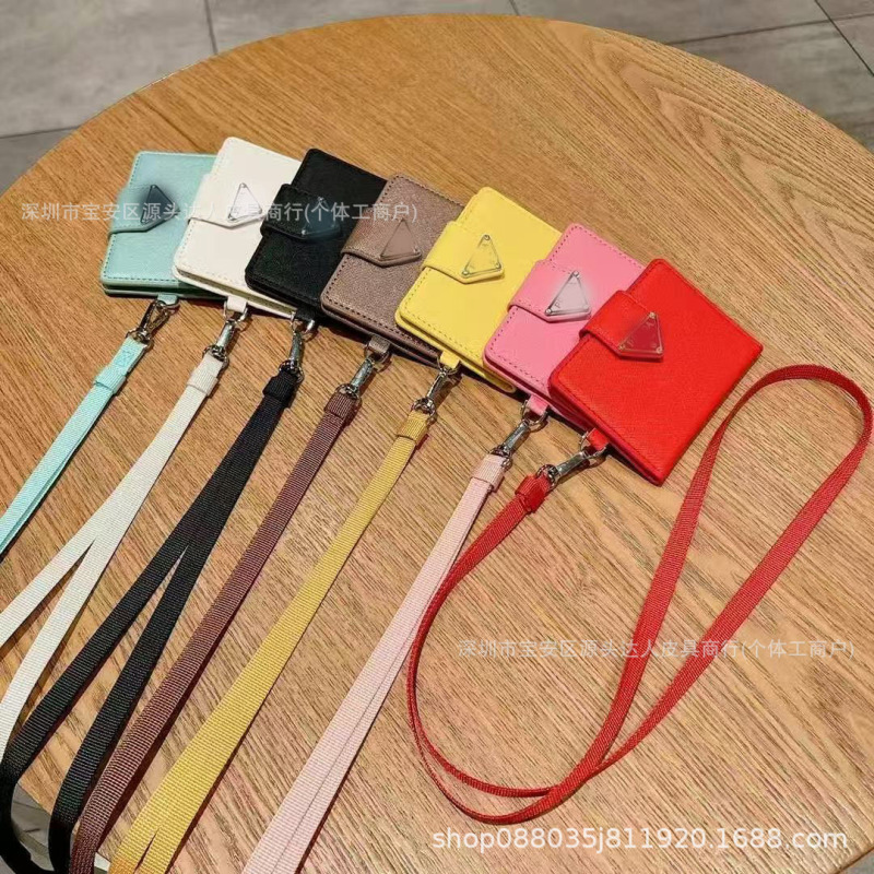 欧美潮牌工作证卡套男女款工牌门禁卡身份证银行卡保护套斜挎挂脖|undefined