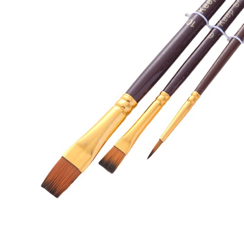 Manufacturer oil paint brush set 3 watercolor gouache acrylic pens watercolor pens children's washable painting set