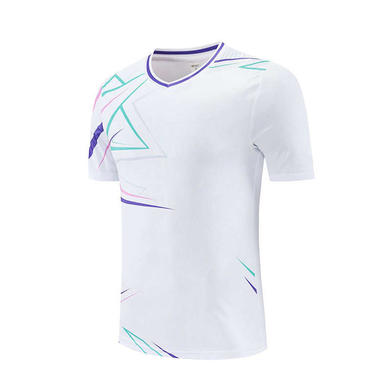 Nuevo traje de bádminton, ropa deportiva de verano, equipo al aire libre para adultos, ropa de entrenamiento competitivo, jersey de bádminton