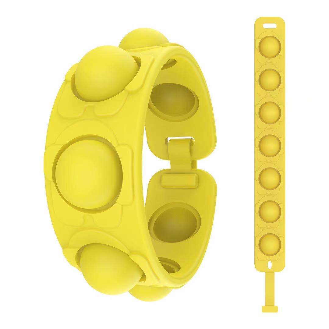 Rodent Pioneer Toy Fun Finger Bubble Silicone Squeeze Sports Bracelet
