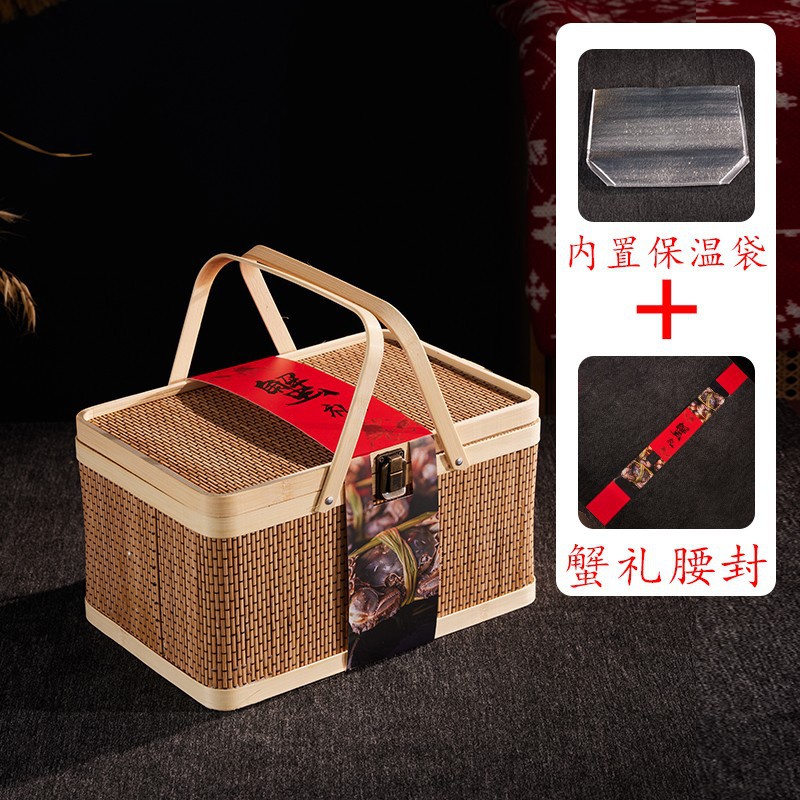 2Коричневый 30*20*16 плюс пояс краба 03 плюс изоляционный мешок; 30*20*16