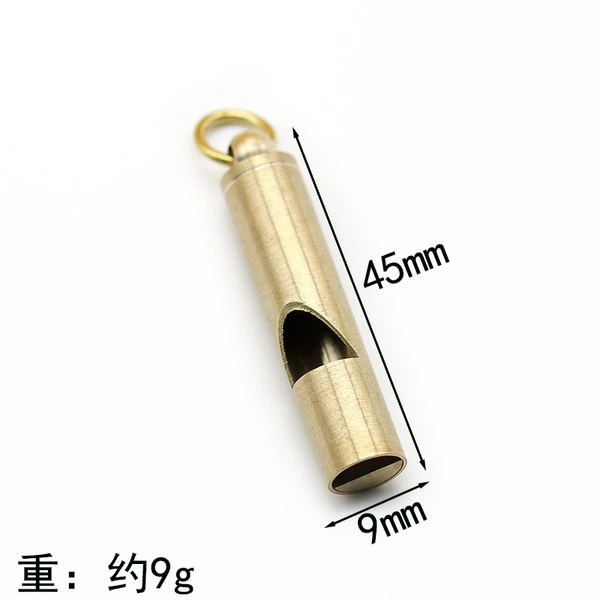 Brass whistle