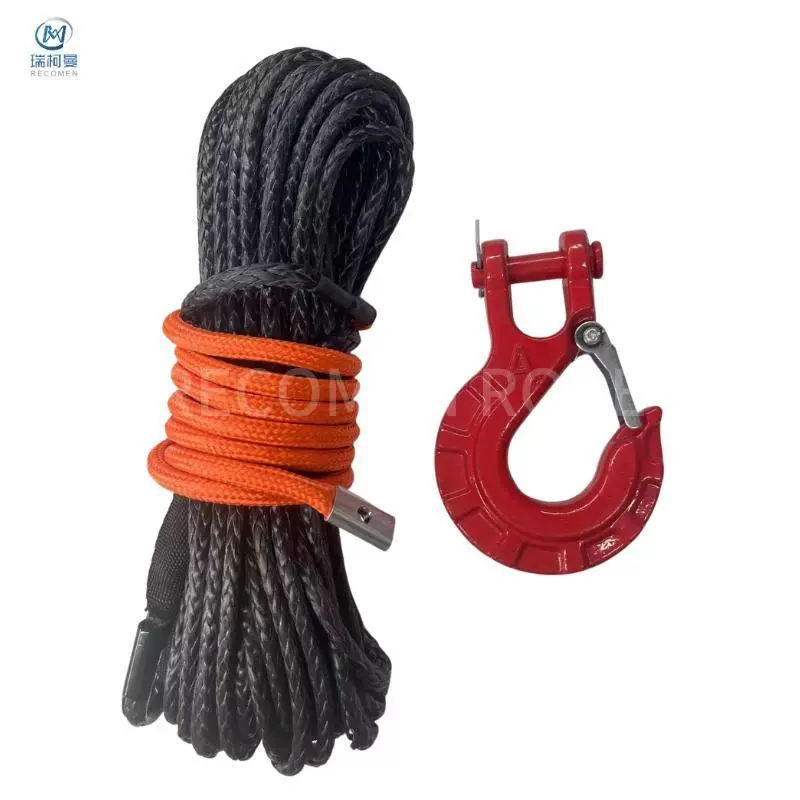 Трансграничный Amazon selection автомобиль внедорожник эластичный трос тяга 12000 фунтов полимерная лебедка трос